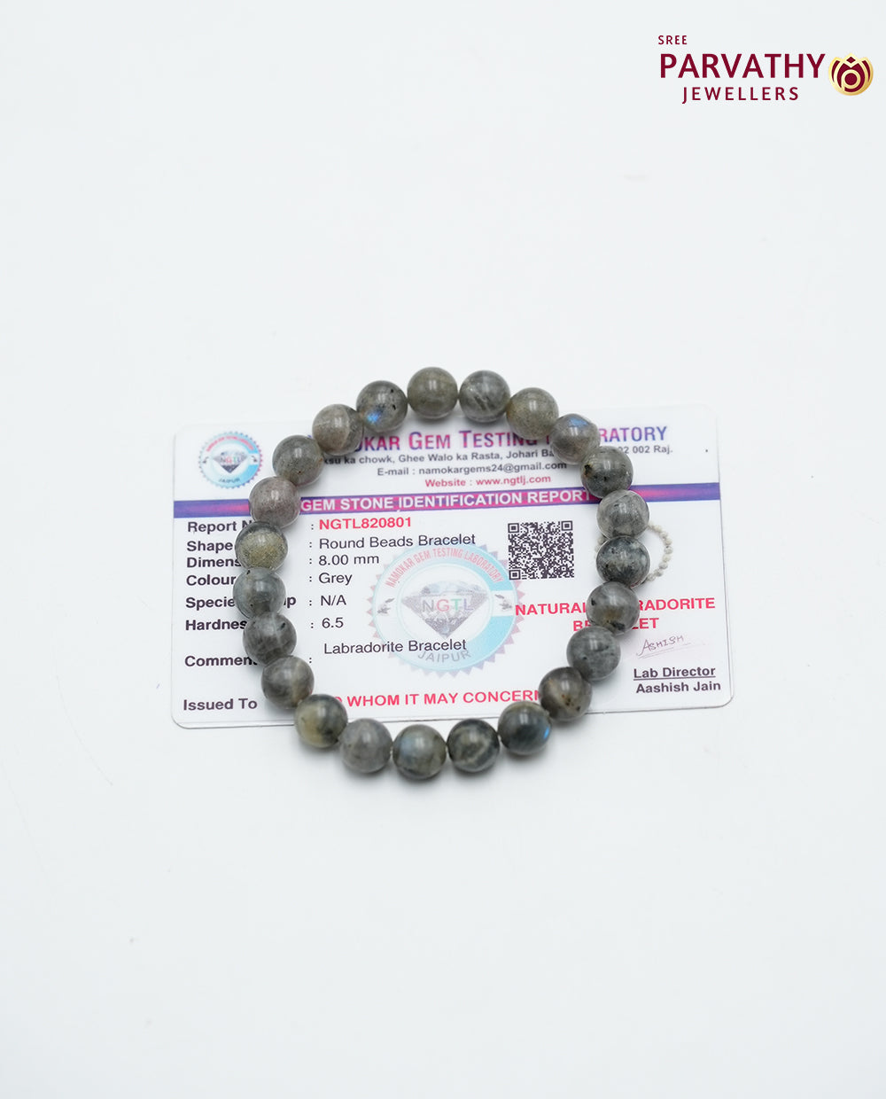 Labradorite Crystal Bracelet-Intution,Aura Protection