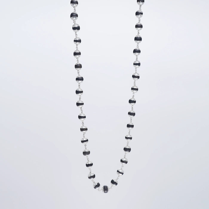 Original silver Karingali Mala (7mm) 63 (BEADS) WITHCUP