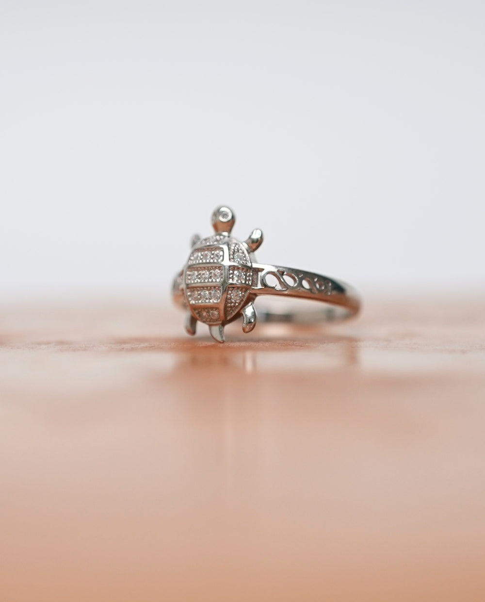 Silver Tortoise Ring-925 Silver