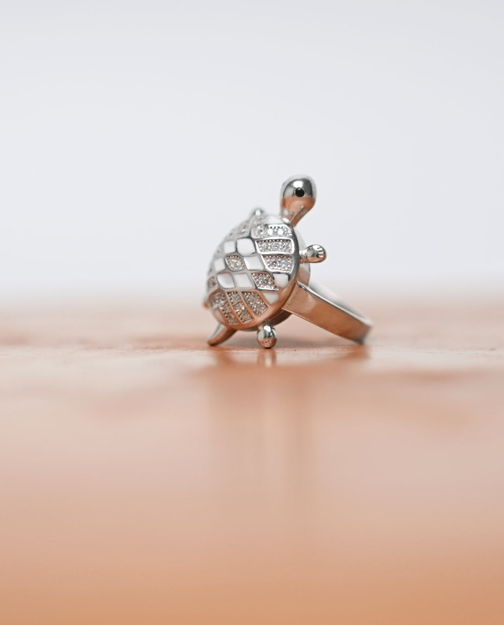 Silver Tortoise Ring -925 Silver