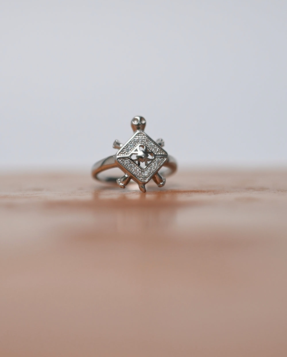 925 Silver Tortoise Ring