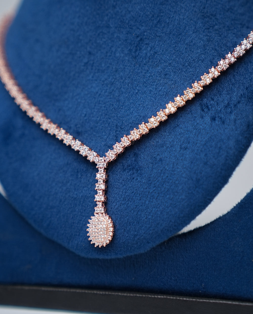 Rose Silver Necklace-925 Silver