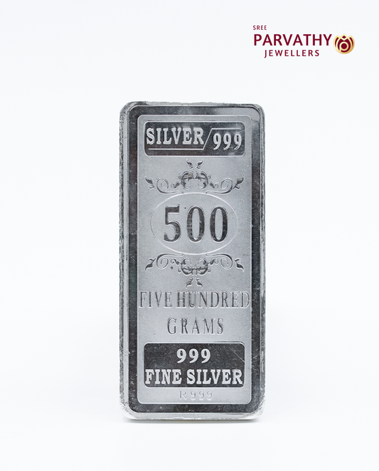 500 Gram Silver Bar