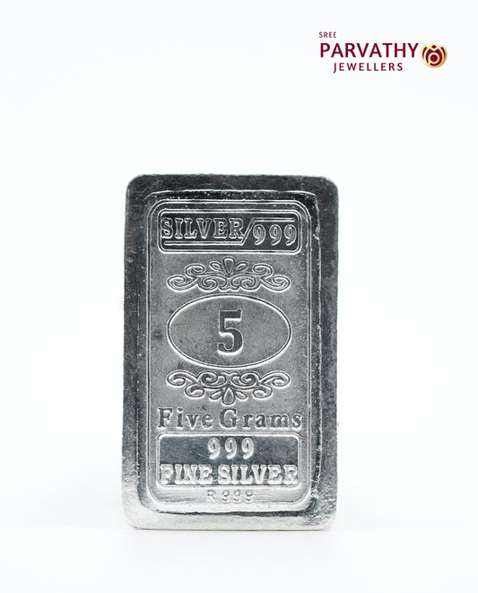 5 Gram Silver Bar