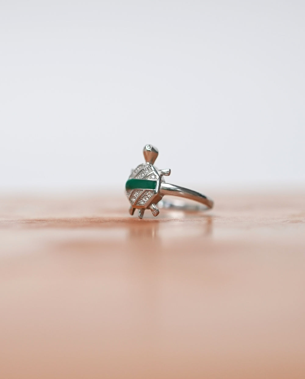 Silver Tortoise Ring -925 Silver