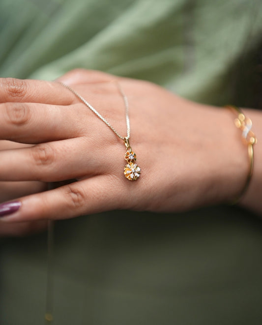 Flower Diamond Pendant