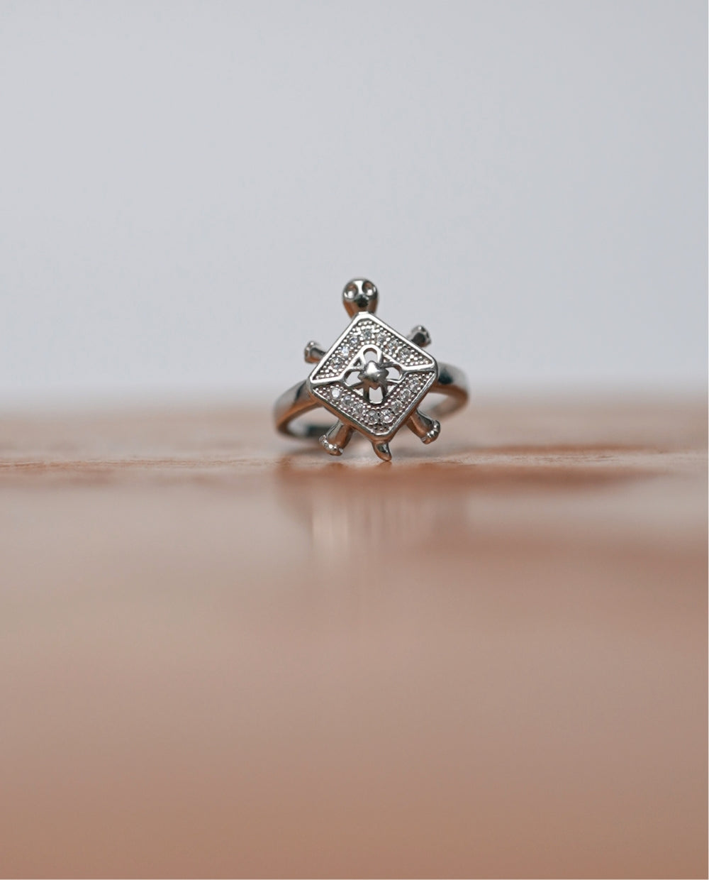 925 Silver Tortoise Ring