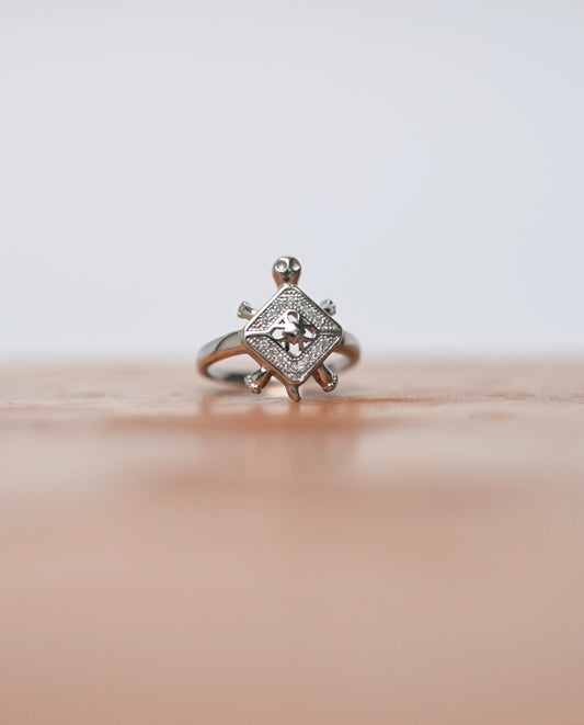925 Silver Tortoise Ring