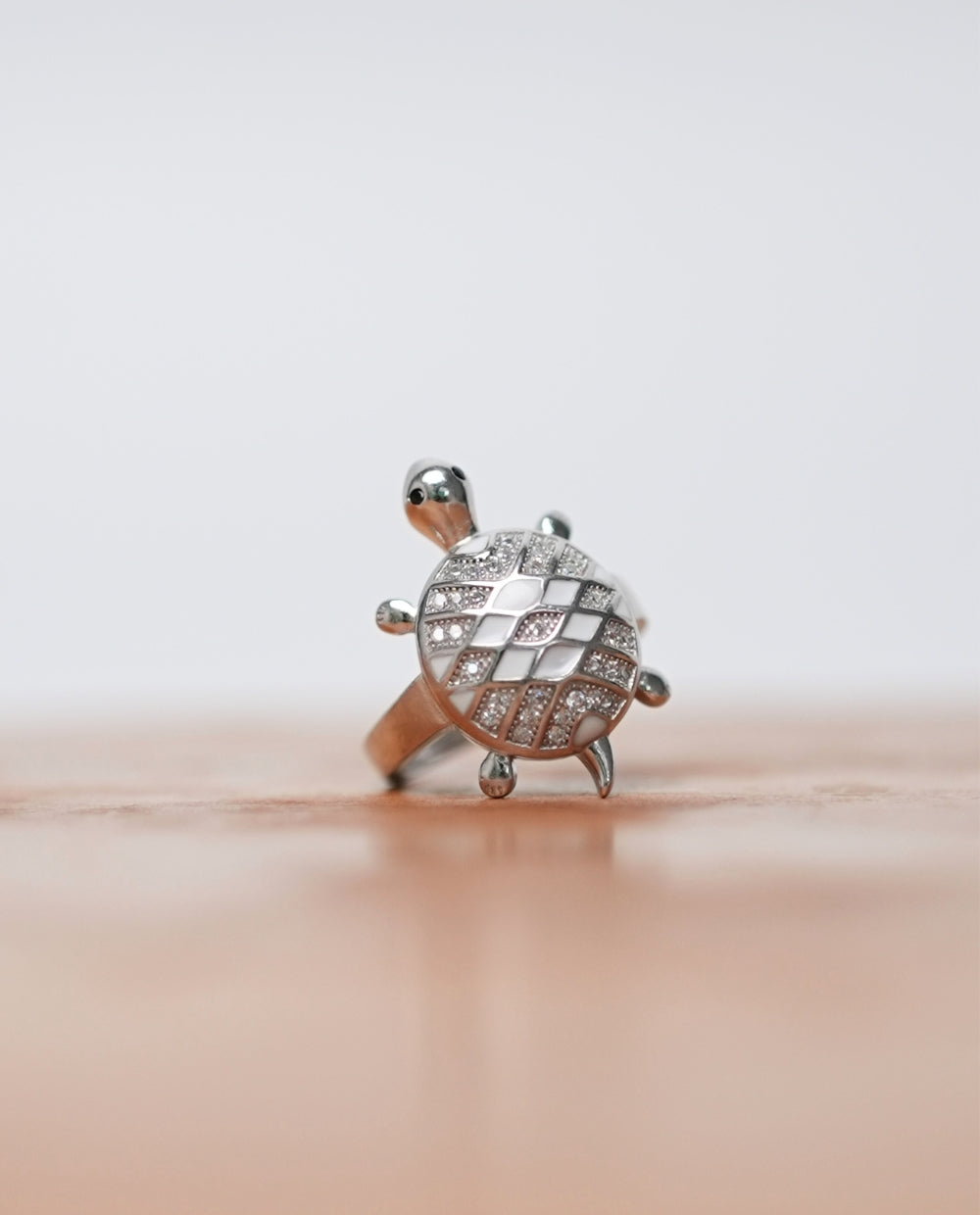Silver Tortoise Ring -925 Silver