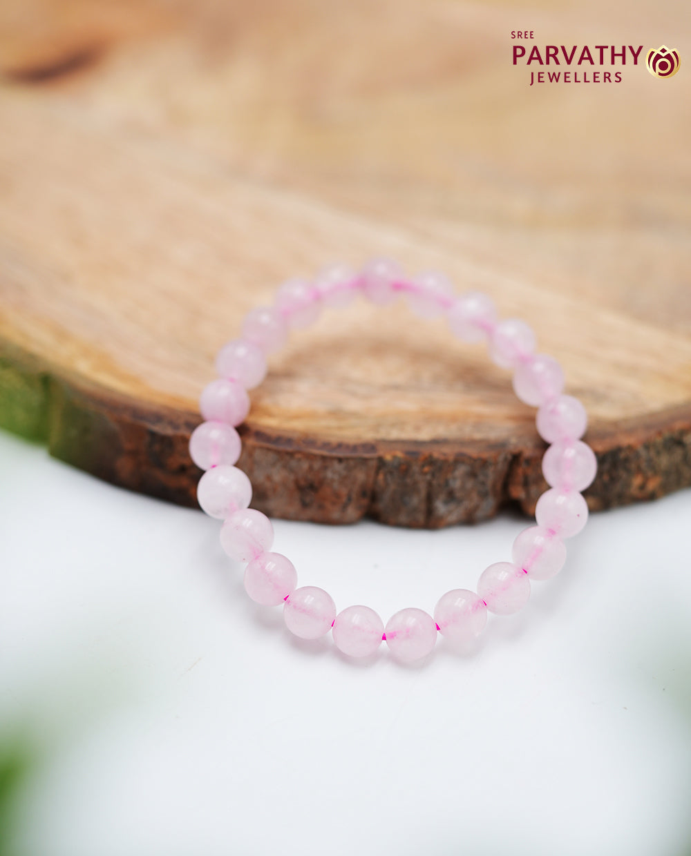 Rose Quartz Crystal Bracelet-Self love,Compassion