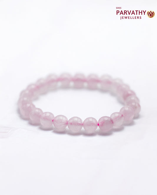 Rose Quartz Crystal Bracelet-Self love,Compassion