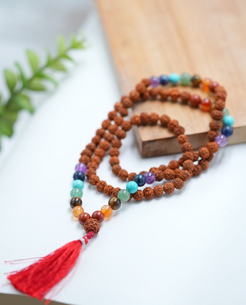 Karungali Rudraksha Chakra Mala
